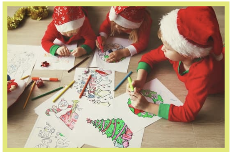5 Christmas activities to improve social skills for kids.
